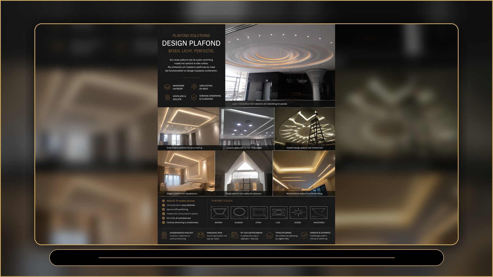 Design Plafond